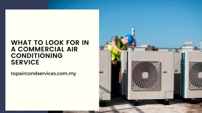 What to Look for in a Commercial Air Conditioning Service - Top Air ...